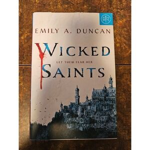 Wicked Saints Emily A Duncan Fantasy Book Hardcover Wednesday Books